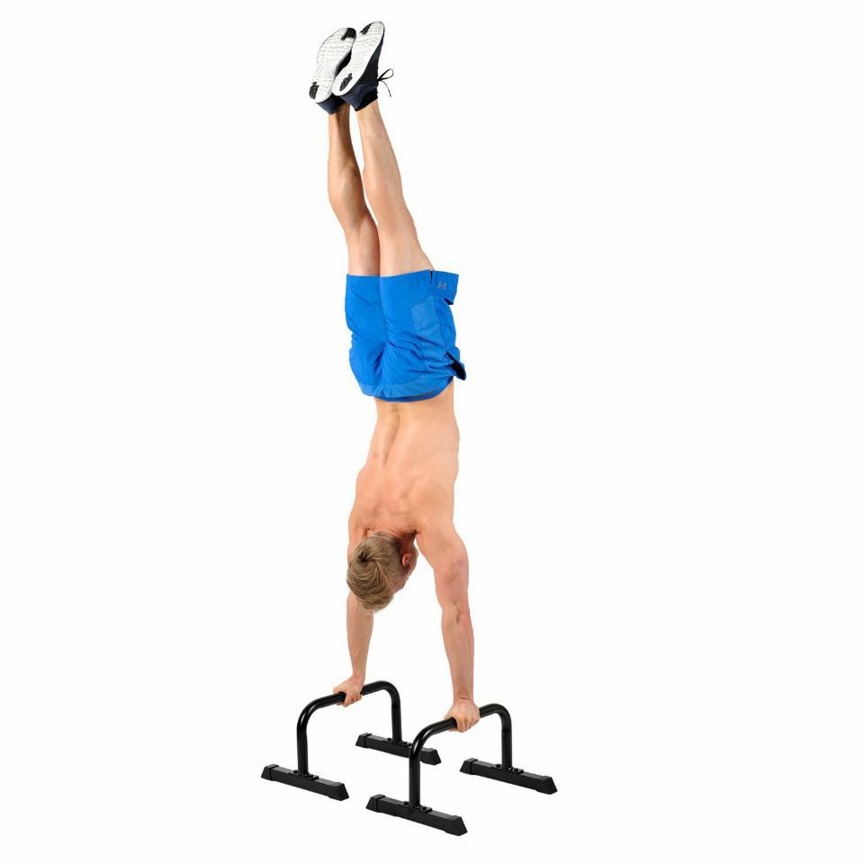 Push Up Stand Bar - อุปกรณ์ออกกำลังกายแบบโฮมยิมยอดนิยม แท่นดิปบาร์ แท่นบริหารไทรเซ็ป แท่นดึงข้อ แท่นพาราเล็ตต์ แท่นวิดพื้น