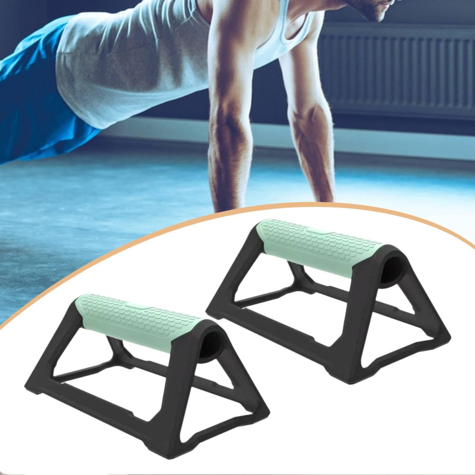 Push Up Stand Bar - แท่นวิดพื้นแบบฐานกว้าง พร้อมที่รองข้อมือ อุปกรณ์วิดพื้นสำหรับออกกำลังกายที่บ้านสำหรับผู้ชาย