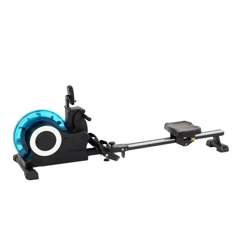 Home Gym Resistance Machine - เครื่องฝึกพายเรือแบบพับได้ ทนทานต่อการใช้งานในสภาพเปียกน้ำ พร้อมไฟ LED สำหรับการฝึกแอโรบิก เหมาะสำหรับใช้ในบ้านและยิม