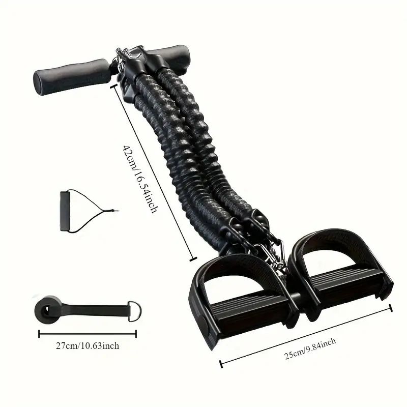 Home Gym Resistance Machine - เหยียบความตึงเครียดเชือกดึงออกกําลังกายที่บ้านอเนกประสงค์ออกกําลังกายวงต้านทานผู้ชายอุปกรณ์กีฬายิม