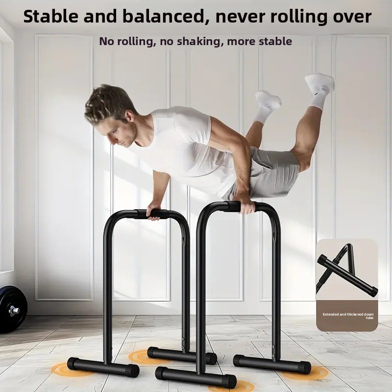 Push Up Stand Bar - บาร์โหนแบบแยกส่วน, บาร์คู่สำหรับดึงข้อ, ปรับความสูงของบาร์เดี่ยวและบาร์คู่ได้, แท่นวิดพื้นสำหรับฝึกซ้อม, อุปกรณ์ออกกำลังกายแบบแยกส่วน