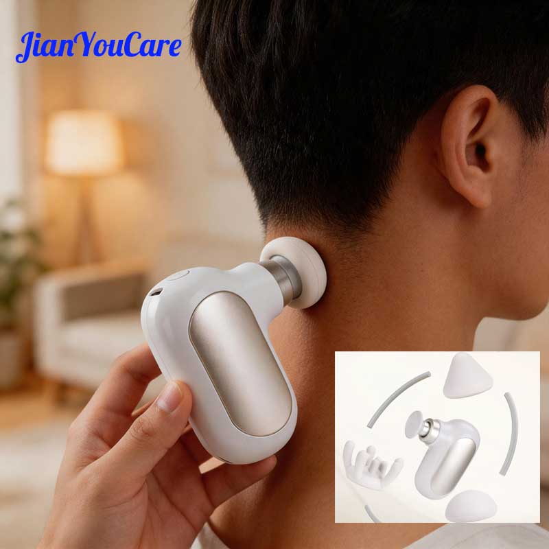 Home Gym Portable - เครื่องนวดกล้ามเนื้อขนาดเล็ก JianYouCare เครื่องนวดพกพาสำหรับการนวดเนื้อเยื่อส่วนลึก บรรเทาอาการเมื่อยล้า ใช้งานได้หลากหลายทั้งในยิมและที่บ้าน