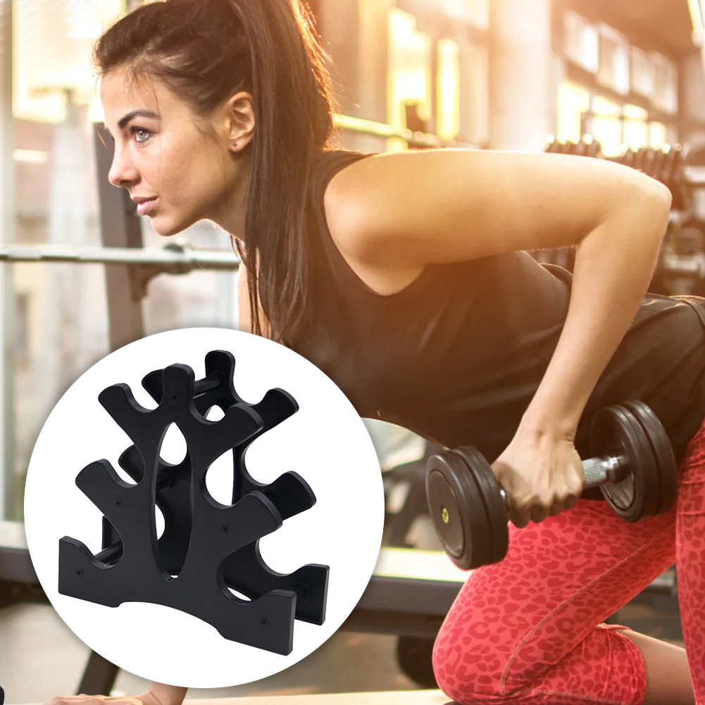 Home Gym Organization - ที่เก็บดัมเบลแบบกะทัดรัด ชั้นวางดัมเบลขนาดเล็ก สำหรับจัดระเบียบดัมเบลในโรงยิมที่บ้าน