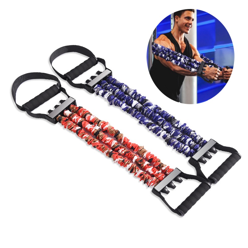 Home Gym Resistance Machine - Chest Expander Resistance Band ดึงเชือก Strength