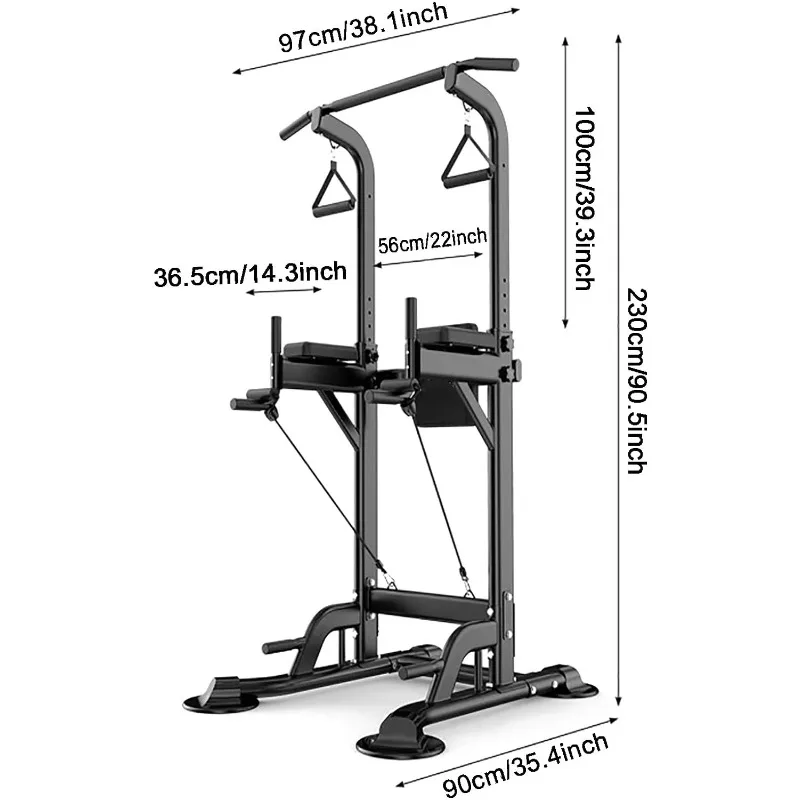 Home Gym Design - บาร์ดึงข้ออเนกประสงค์สำหรับใช้ในบ้าน – อุปกรณ์ออกกำลังกายที่บ้าน – ออกแบบมาเพื่อการฝึกความแข็งแรง