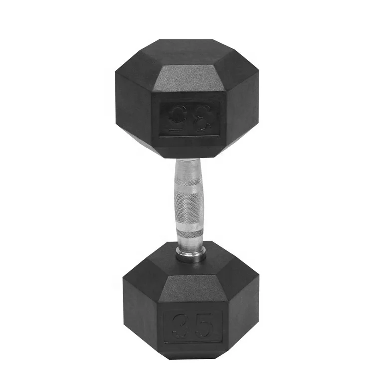 ดัมเบลหุ้มยางรูปหกเหลี่ยมแบบให - Hex Dumbbell Set บทวิจารณ์และราคา