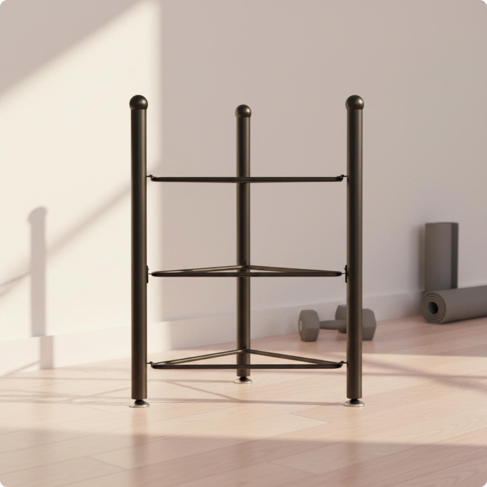 ชั้นวางลูกบอลออกกำลังกายขนาดกะ - Home Gym Organization บทวิจารณ์และราคา