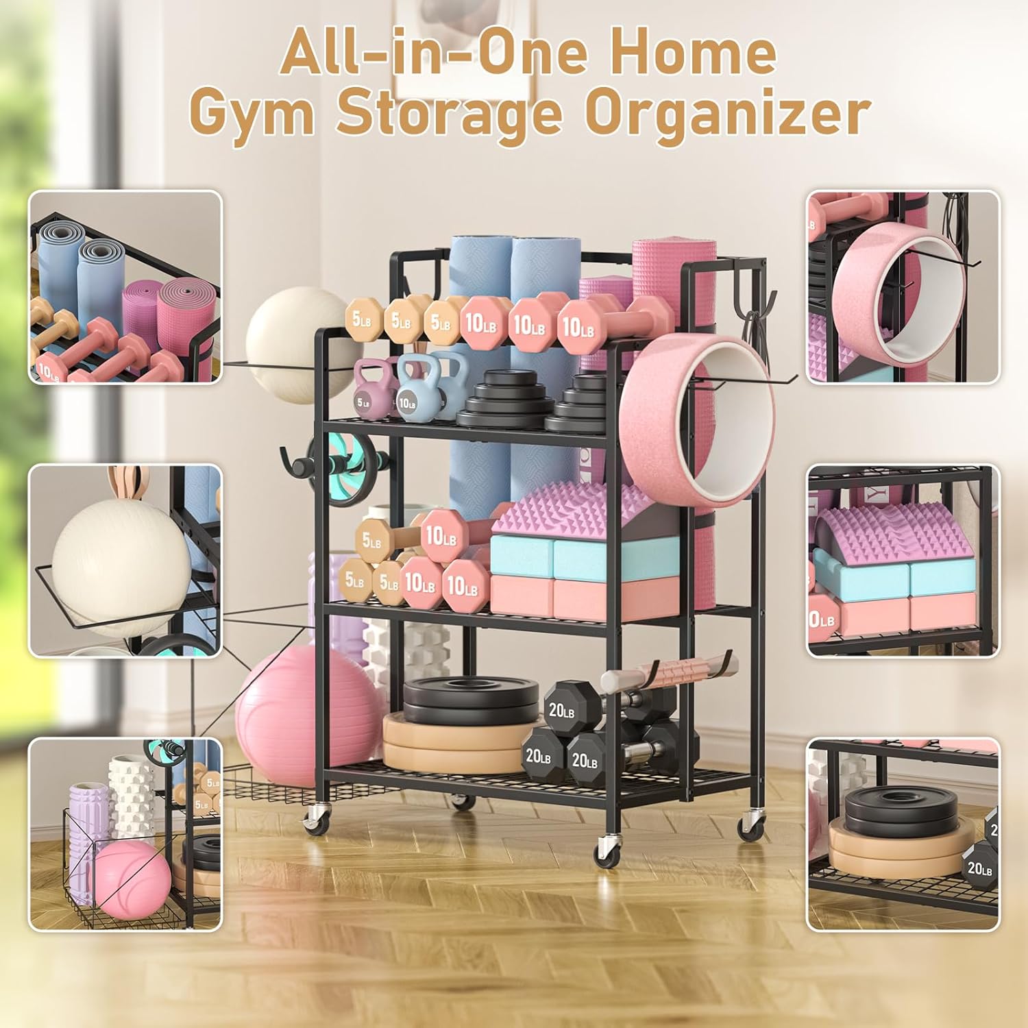 ที่เก็บอุปกรณ์ออกกำลังกายที่บ้ - Home Gym Gym Equipment บทวิจารณ์และราคา