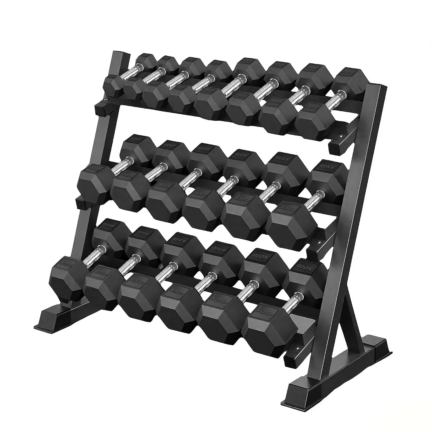 ชุดดัมเบลหกเหลี่ยม 350/450/550 - Hex Dumbbell Set บทวิจารณ์และราคา
