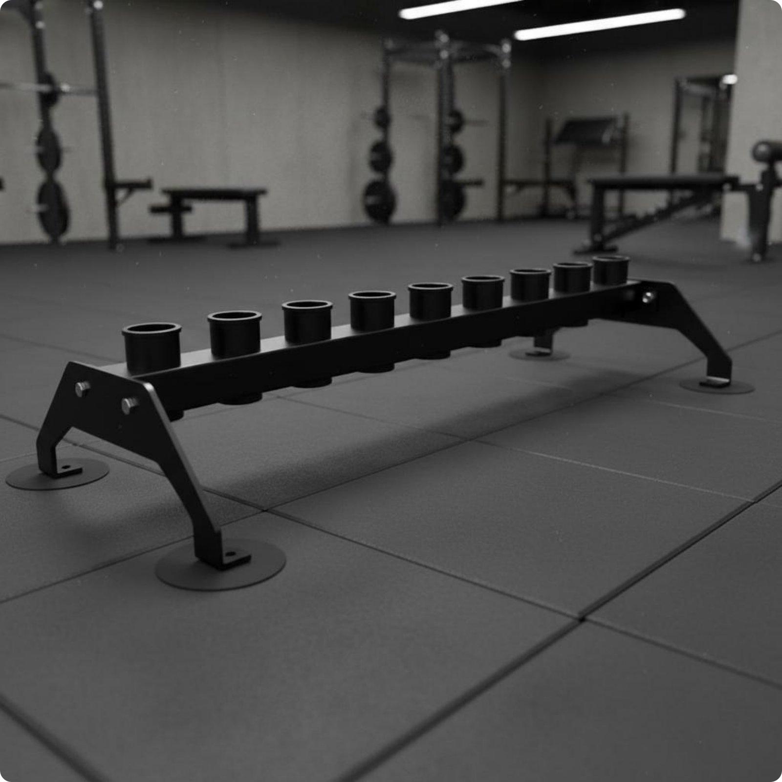 ชั้นวางบาร์เบลแบบตั้งพื้น 9 ช่ - Home Gym Organization บทวิจารณ์และราคา