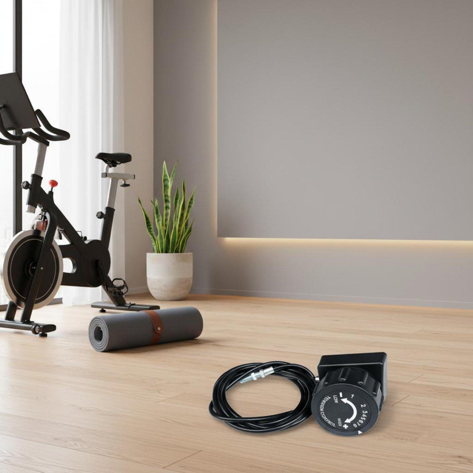 ตัวปรับแรงต้านจักรยานออกกำลังก - Home Gym Gym Equipment บทวิจารณ์และราคา