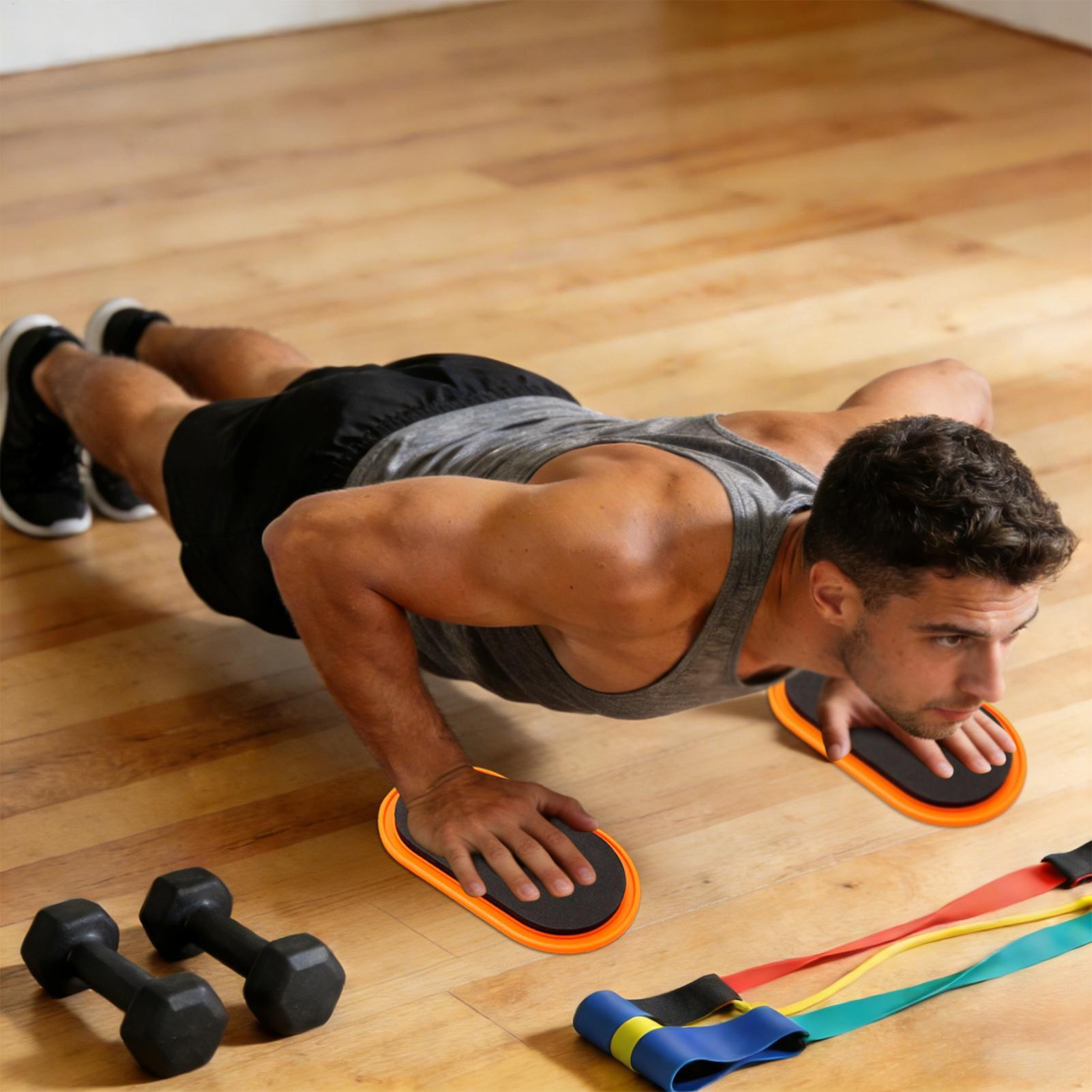 แผ่นสไลด์ออกกำลังกาย รูปวงรี อ - Home Gym Gym Equipment บทวิจารณ์และราคา