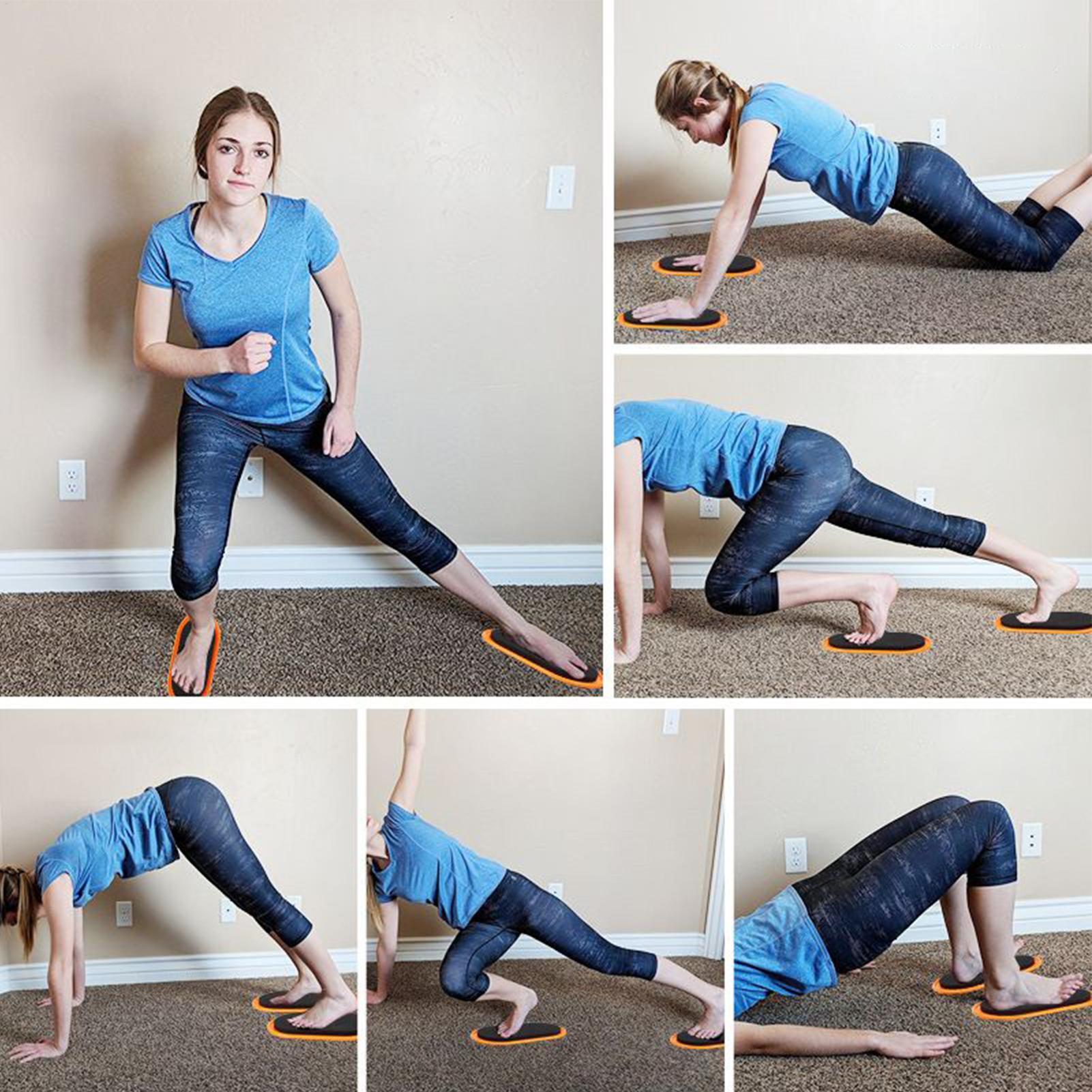 แผ่นสไลด์ออกกำลังกาย รูปวงรี อ - Home Gym Gym Equipment บทวิจารณ์และราคา