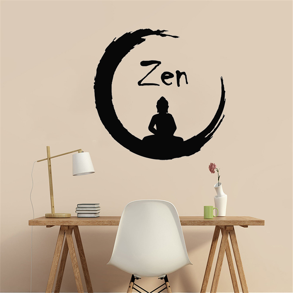 สติ๊กเกอร์ติดผนังลายพระพุทธรูป - Home Gym Zen บทวิจารณ์และราคา