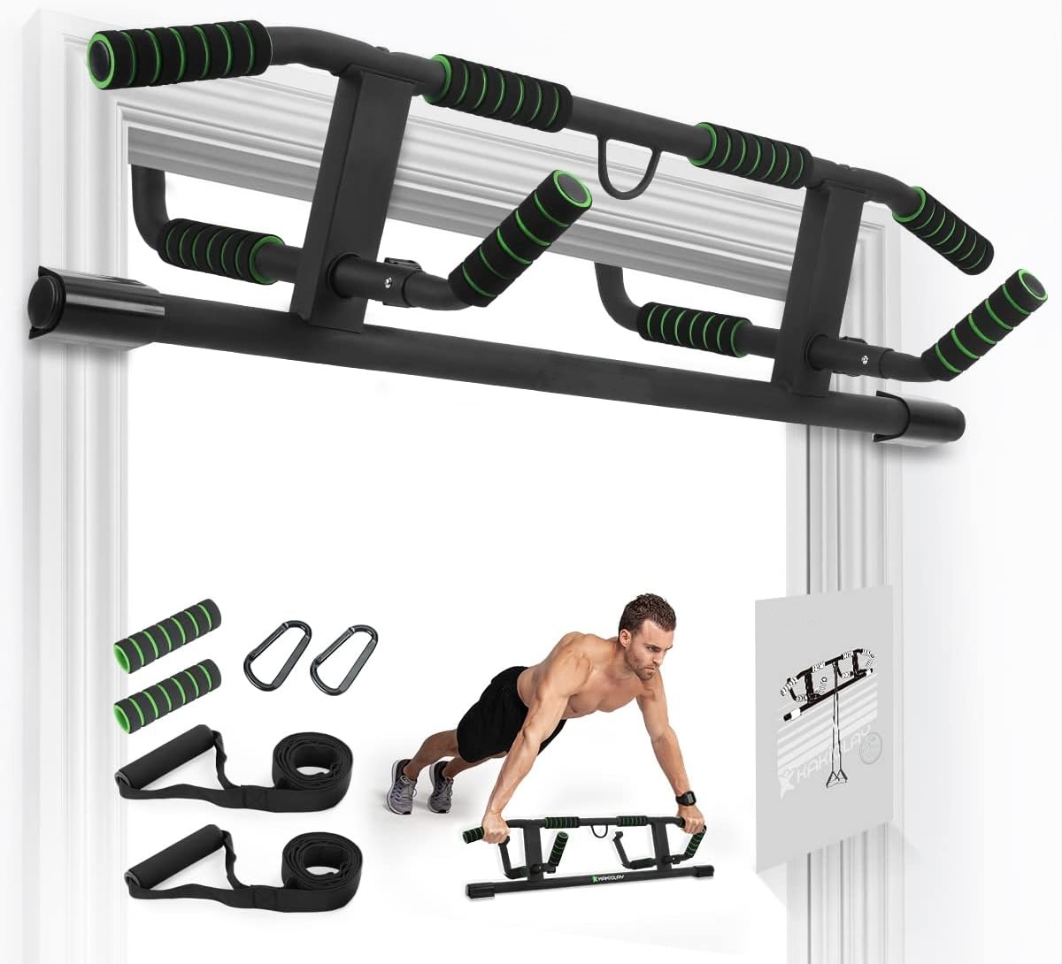 บาร์โหนติดประตู Wellshow Sport - Chin Up Doorframe บทวิจารณ์และราคา