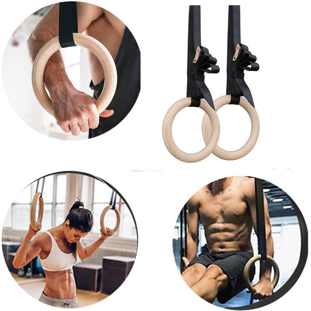 28/32 มม.ฟิตเนสไม้ยิมนาสติกแหว - Home Gym Organization บทวิจารณ์และราคา