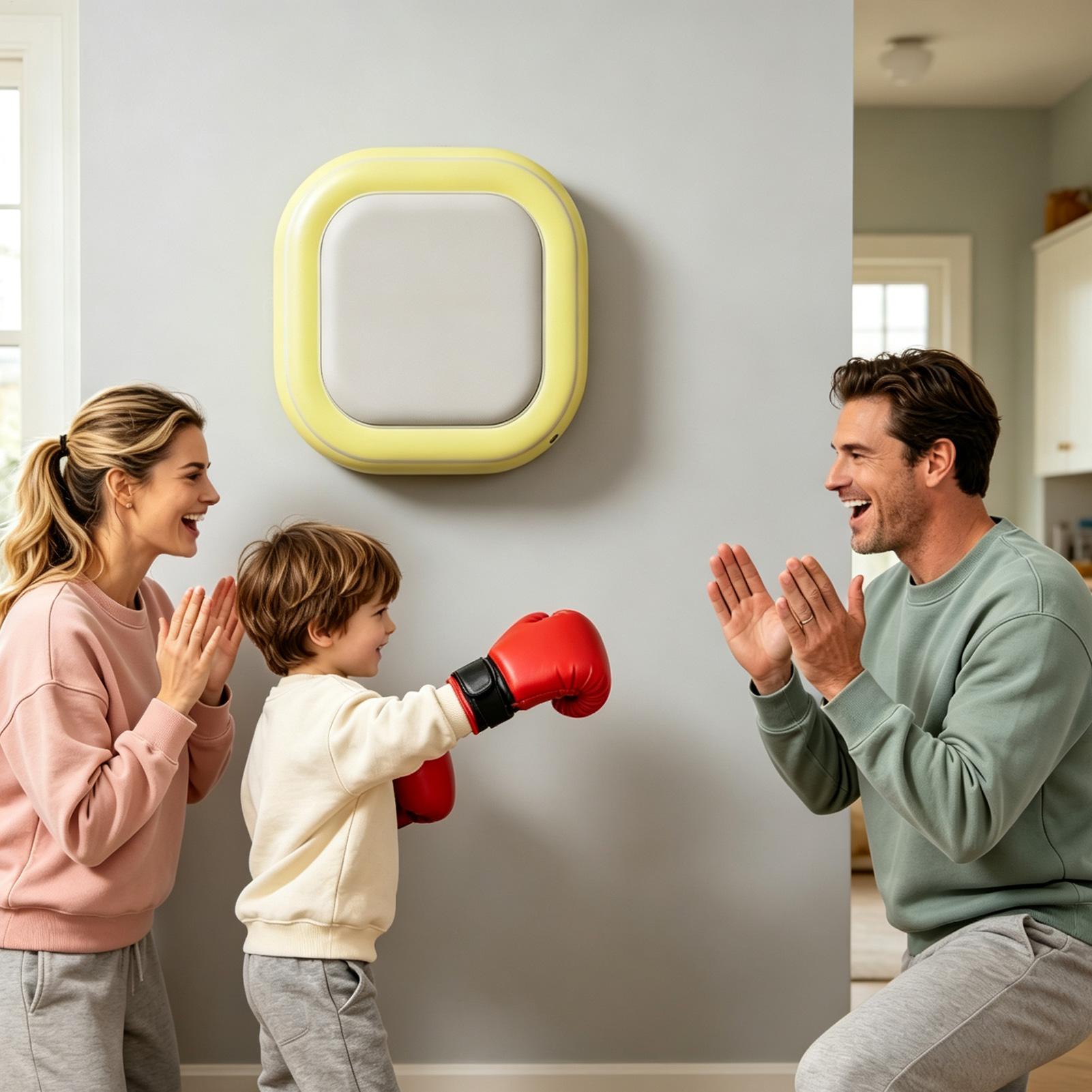 แผ่นรองตบติดผนัง ถุงมวยแบบเป่า - Home Gym Portable บทวิจารณ์และราคา