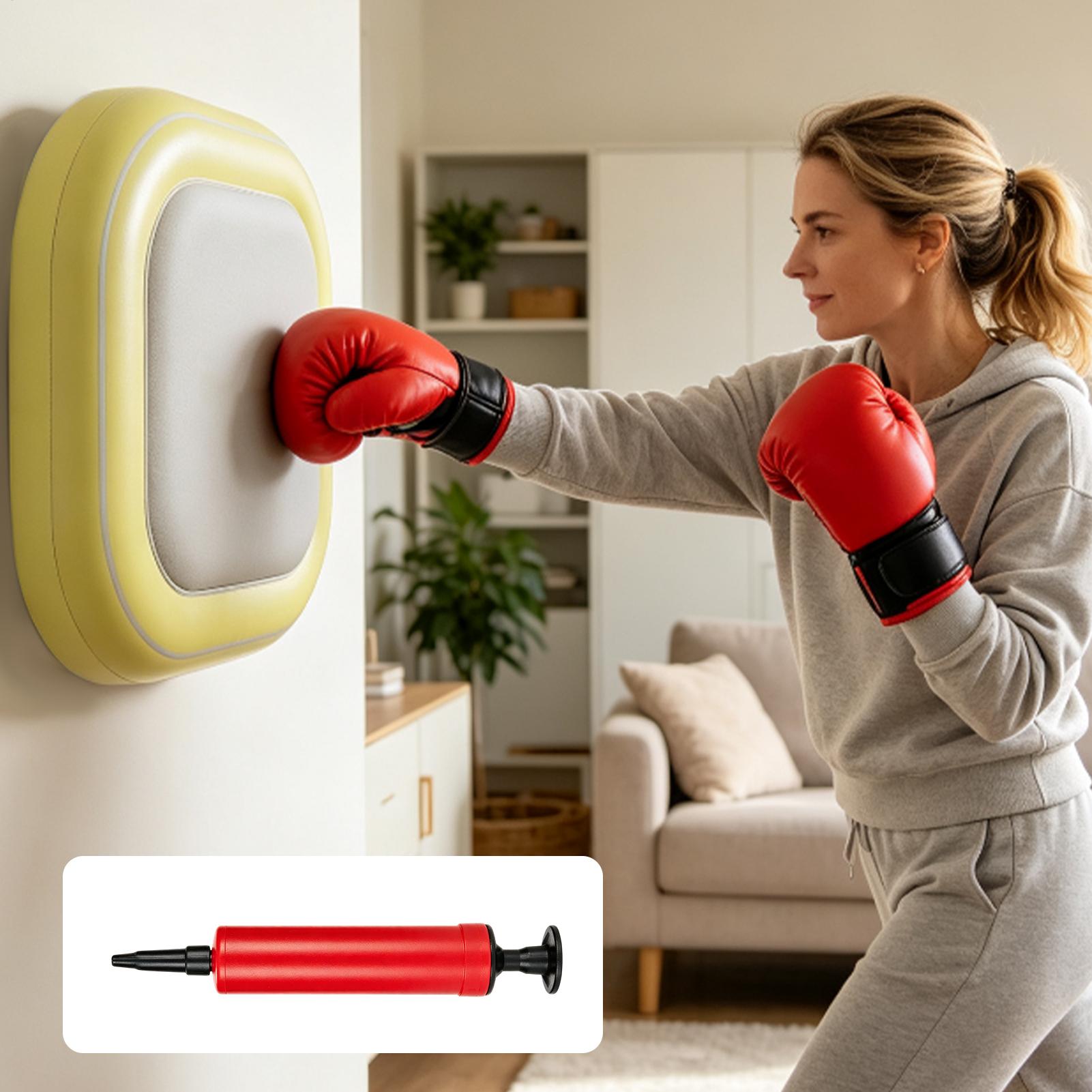 แผ่นรองตบติดผนัง ถุงมวยแบบเป่า - Home Gym Portable บทวิจารณ์และราคา