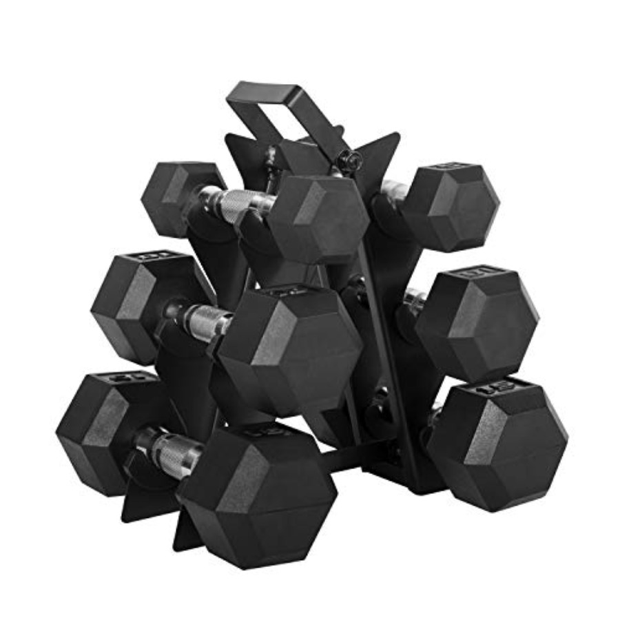 ชุดดัมเบลหุ้มเคลือบผิว รูปทรงห - Hex Dumbbell Set บทวิจารณ์และราคา