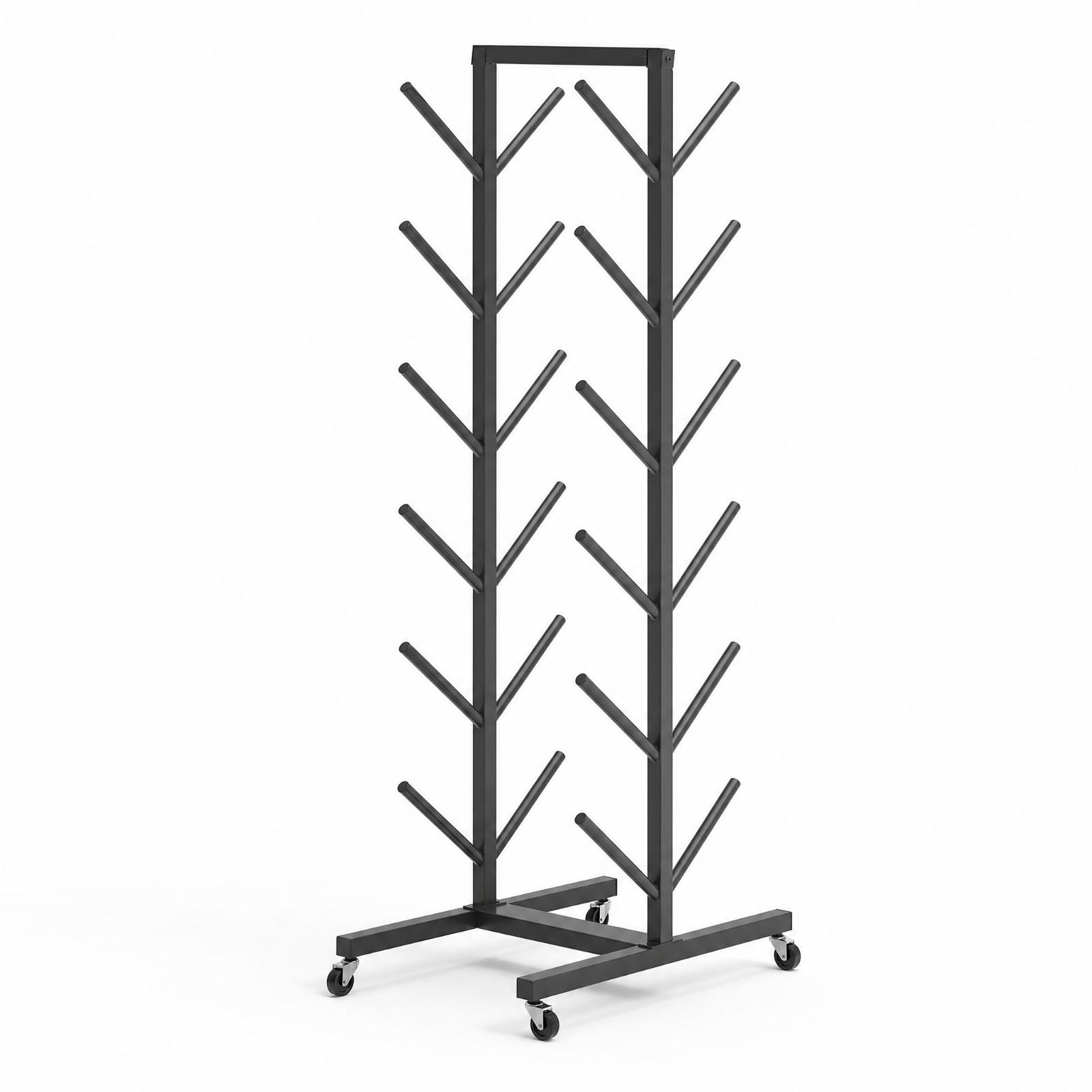 ชั้นวางเสื่อโยคะแบบหกชั้น ทำจา - Home Gym Organization บทวิจารณ์และราคา