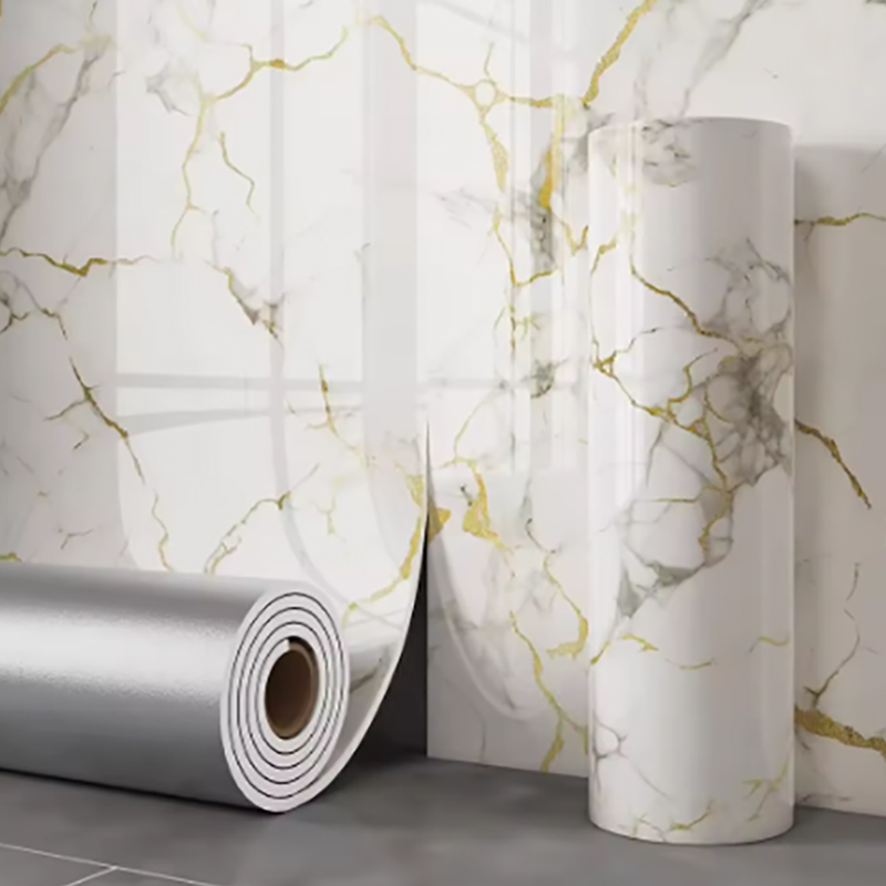 วอลเปเปอร์ลายหินอ่อนแบบม้วน หน - Home Gym Design บทวิจารณ์และราคา