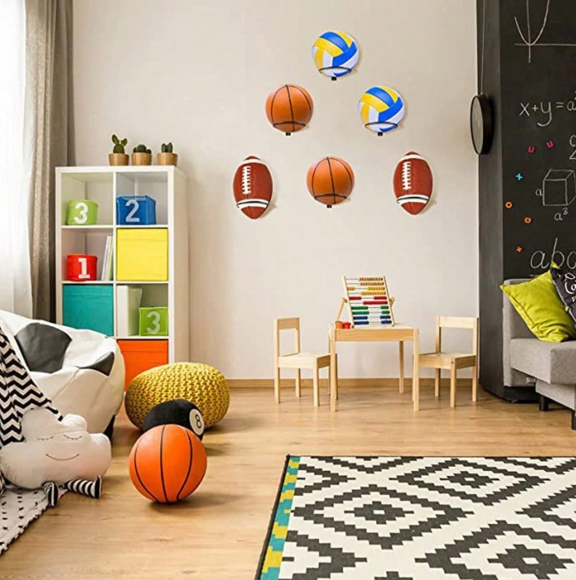 ขาตั้งโชว์ลูกบาสเก็ตบอลติดผนัง - Home Gym Organization บทวิจารณ์และราคา