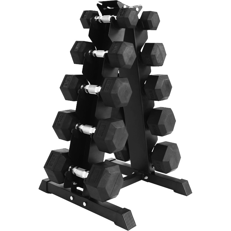 ชุดดัมเบลหุ้มยางทรงหกเหลี่ยมพร - Hex Dumbbell Set บทวิจารณ์และราคา