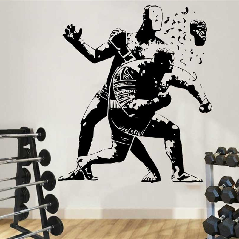 GYM การฝึกอบรมมวยสติ๊กเกอร์ติด - Home Gym Layout บทวิจารณ์และราคา