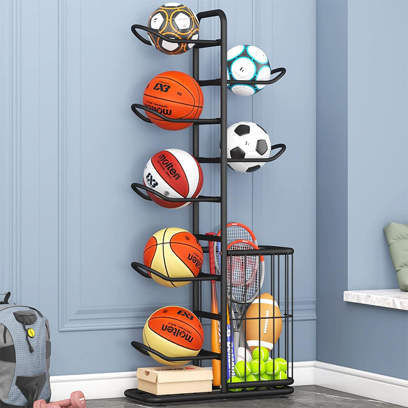 ชั้นวางเก็บลูกบอลกีฬา บาสเก็ตบ - Home Gym Organization บทวิจารณ์และราคา