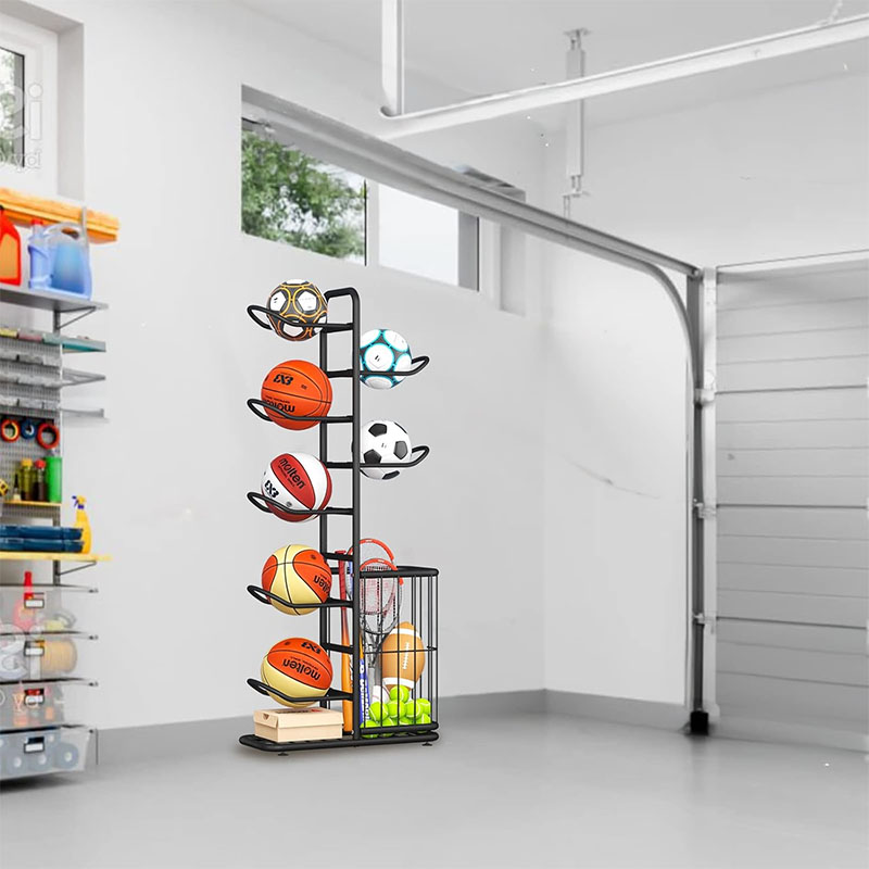 ชั้นวางเก็บลูกบอลกีฬา บาสเก็ตบ - Home Gym Organization บทวิจารณ์และราคา