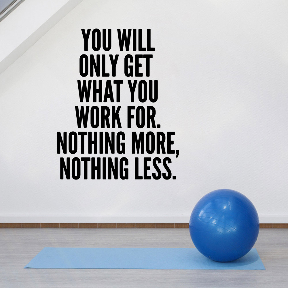 Drop Shipping GYM Wall Art Dec - Home Gym Design บทวิจารณ์และราคา
