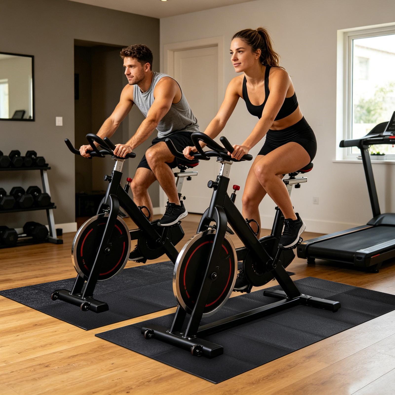 แผ่นรองใต้ลู่วิ่งไฟฟ้าแบบหนาพิ - Home Gym Gym Equipment บทวิจารณ์และราคา
